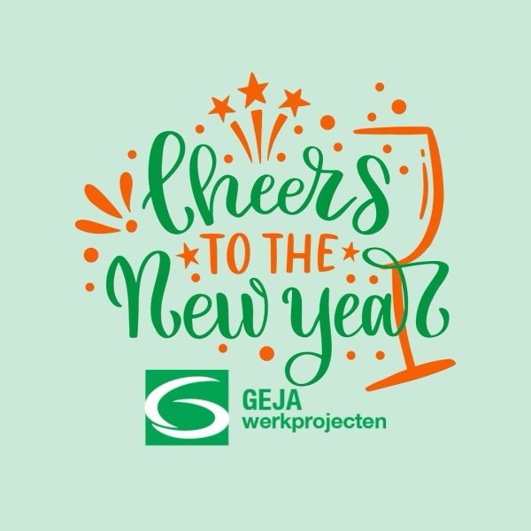 Geja Werkprojecten wenst iedereen een gelukkig 2024!